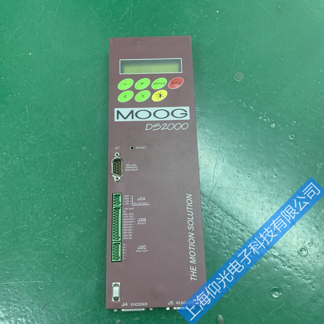 專業(yè)維修DS2000/DS2000XPmoog穆格伺服驅動器報警維修