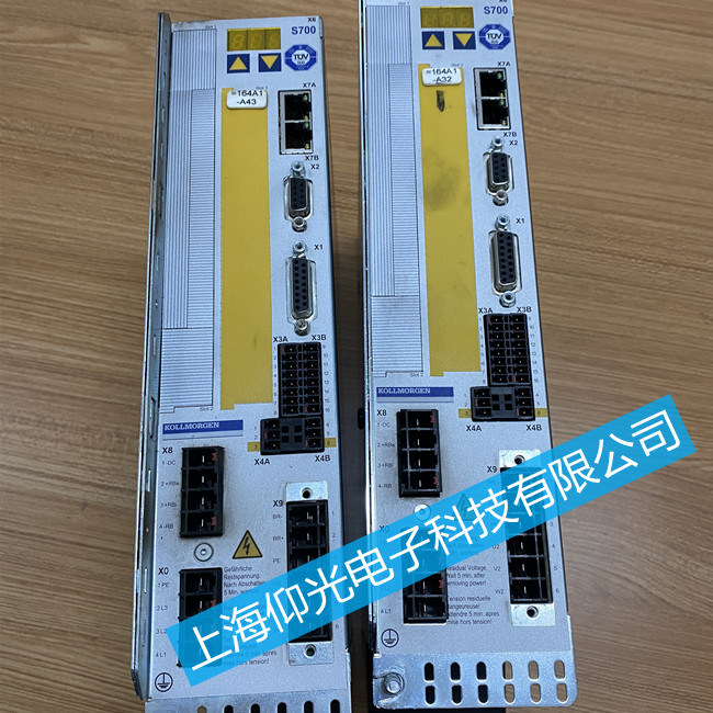 醫(yī)療設(shè)備科爾摩根伺服驅(qū)動器維修-Servostar600系列報警顯示F17維修